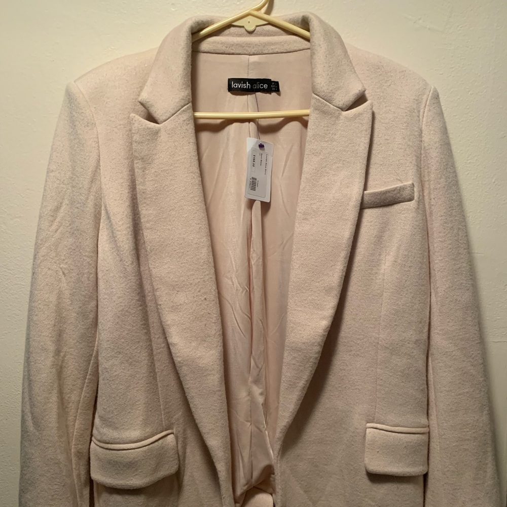 NWT Lavish Alice Basic Blazer - Picture 1 of 8